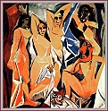 PICASSO PABLO (1881-1973) - Les demoiselles d'Avignon (1907)